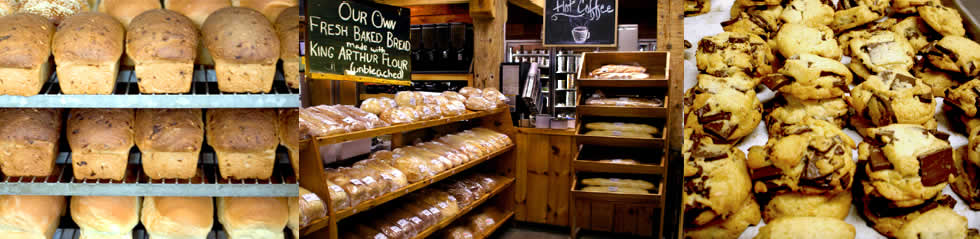 Fresh baked goods at Tendercrop Farm